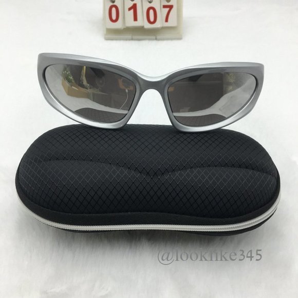 Gray Frame Lens Sports Sunglasses - Picture 4 of 5